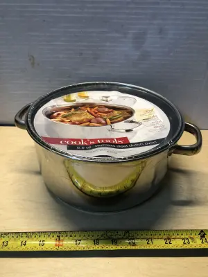 5.5qt stainless steel Dutch oven