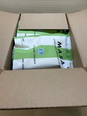 6 pack of lime flavored massa tortilla chips