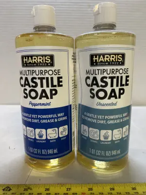 2 32 fl oz multipurpose castille soap