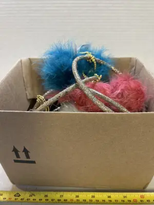 box of ornaments