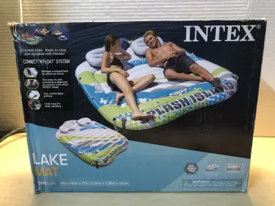 Intex lake mat