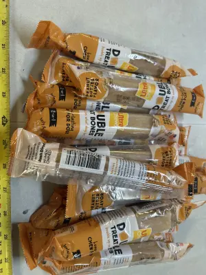 lot of 2 in 1 dog bones