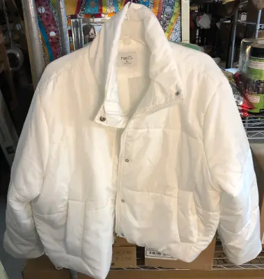 Rue 21 size XL white jacket