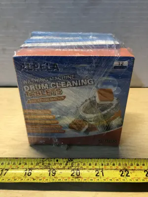 5 boxes washing machine cleaner