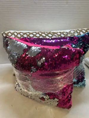 3 throw pillows
