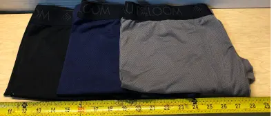 3 pairs size XL fruit of the loom boxer briefs