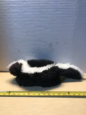 Fake skunk hat