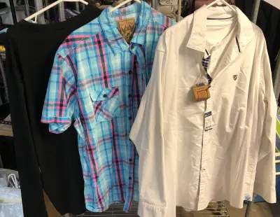 3 shirts size 2XL