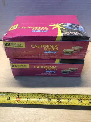 2 boxes 12 cherry car scents each