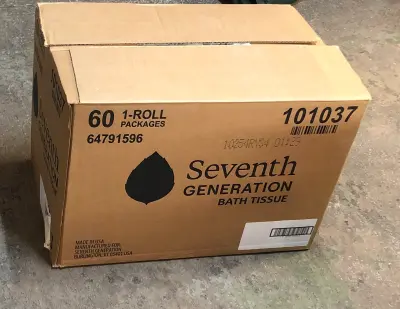 60 rolls seventh generation toilet paper