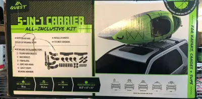 5in1 carrier kit for kayaks as is