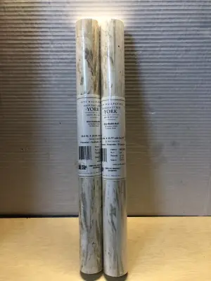 2 rolls 56sq ft each fine New York wall paper