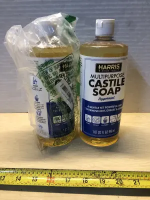 2 bottles 32oz multipurpose Castile soap