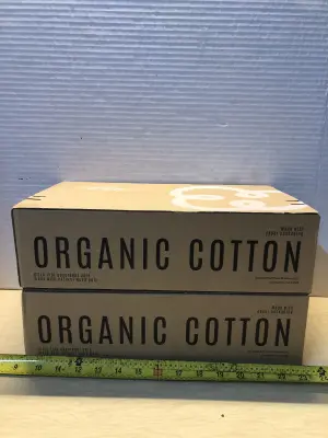 2 boxes organic cotton variety pack pads