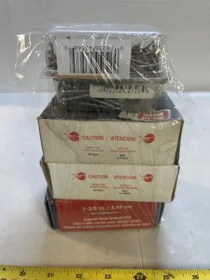 assorted nails and screws