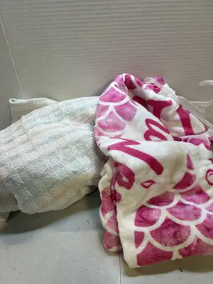 blanket and towel
