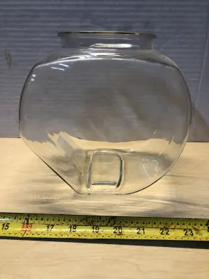 Glass jar no lid