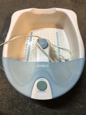 Con air foot bath as is