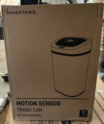 Nine stars 21.1 gallon motion sensor trash can