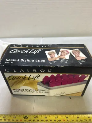 heated styling clips