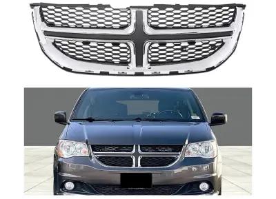 Front grill bumper upper grill 2011-2020 Dodge grand caravan (similar to image)