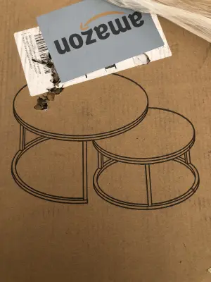 Round coffee table