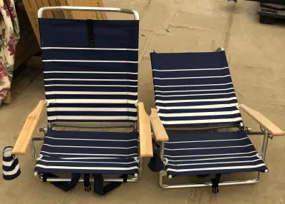 2pc Rio beach chairs