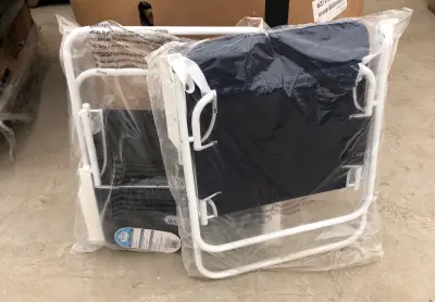 2pc wave beach chairs