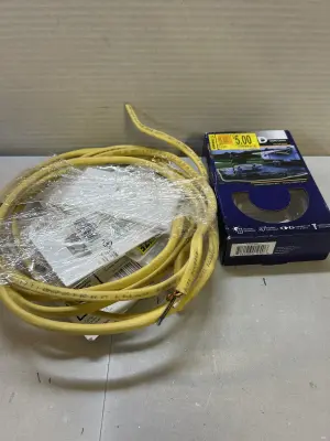 led ropelights, wire, outlet covers