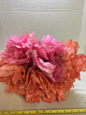 faux flower bouquet