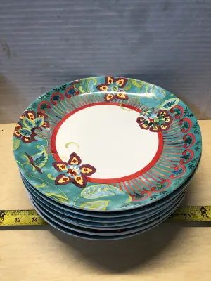 7 porcelain plates