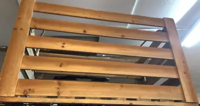 Large wooden crate