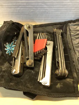 Bag of different size Allen wrench