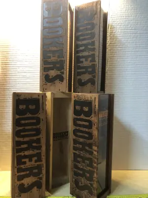 6pc wooden bottle boxes