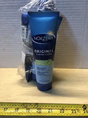 5 tubes 8oz noxzema original classic clean cream wash