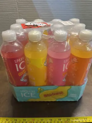 12pk sparkling ice Starbush zero sugar