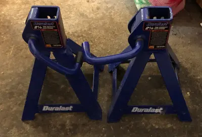 2pc duralast 2 1/4 ton capacity jack stands