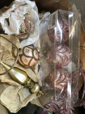 Bag of unique ornaments