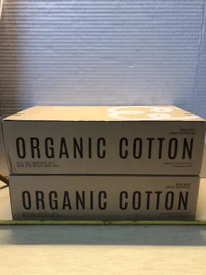 2 boxes organic cotton variety pack pads