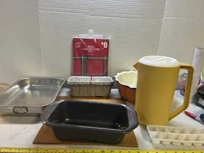 lot of kitchen supply