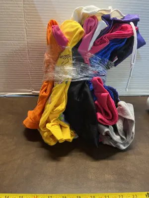 lot of shorts of tshirt variety sizes