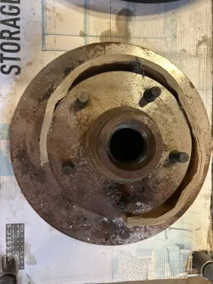 disc brake rotor as is