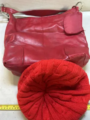 purse and hat