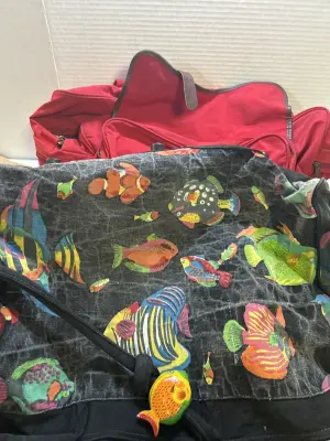 2 duffle bags needs cleaned