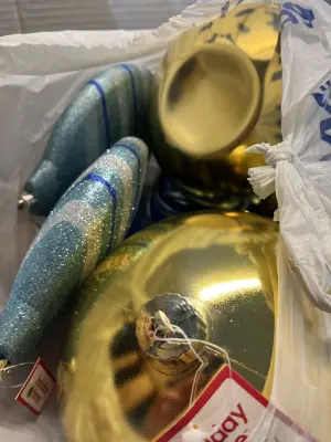 bag of LARGE ornaments