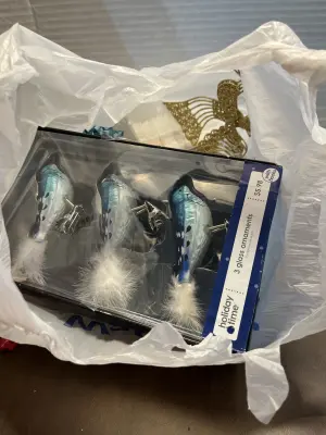 bag of ornaments