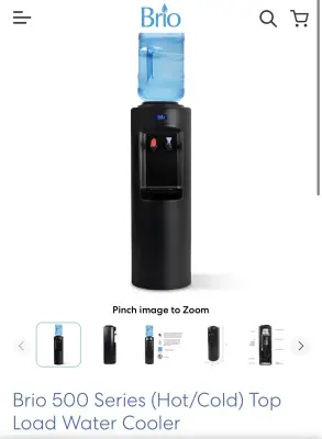 Brio water dispenser model CL520