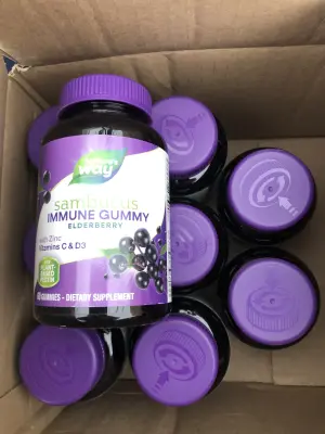 9 bottles immune gummies 60 gummies each exp:12/26