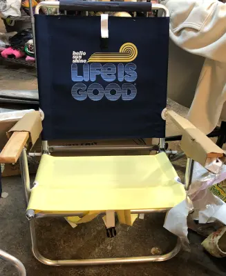 Life is good beach chair
