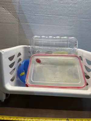 lot of storage containers